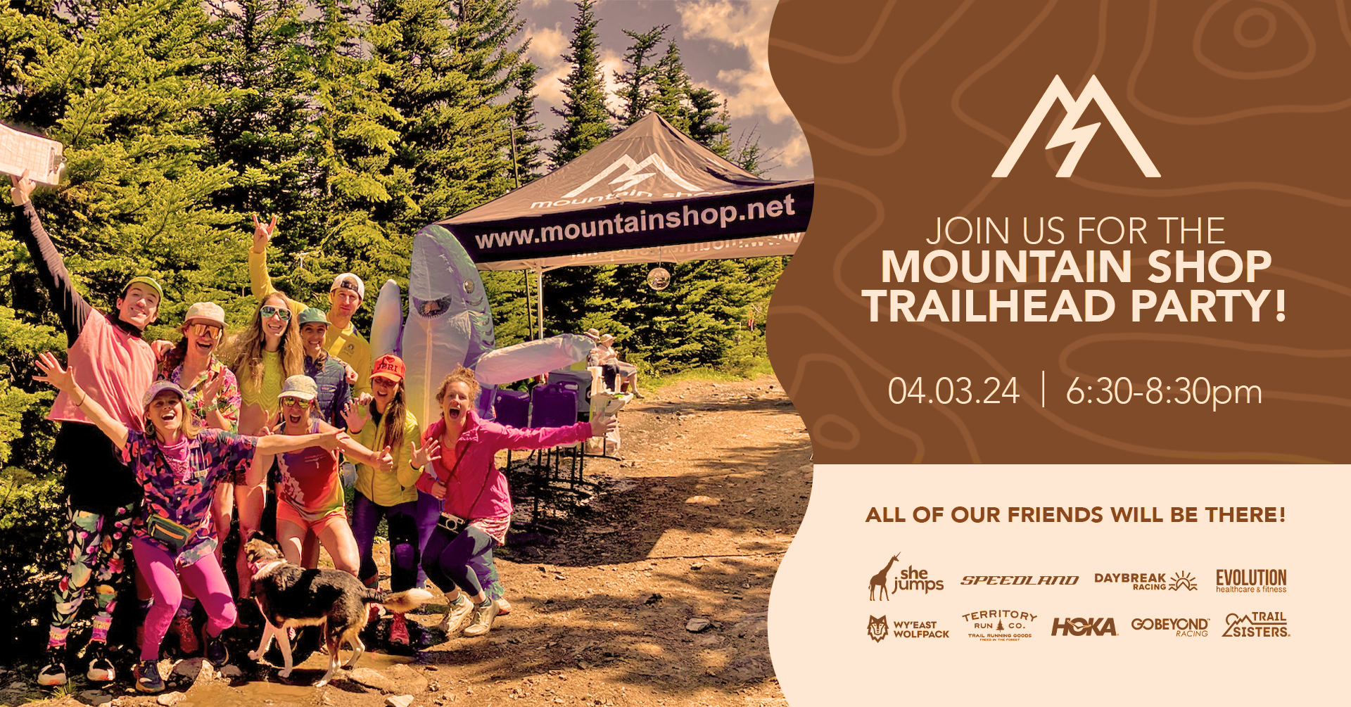 Mountain Shop Trailhead Party! 