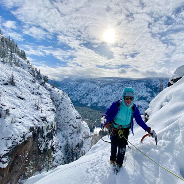 Ice Climbing in Washington with Mountain Bureau LLC