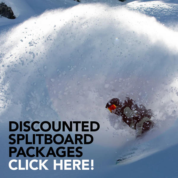 Discounted Splitboard Packages Available at Mountain Shop